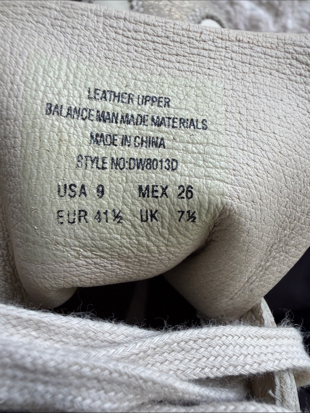 Diadora Cream and Light Brown High-Top Sneakers - Picture 7 of 7